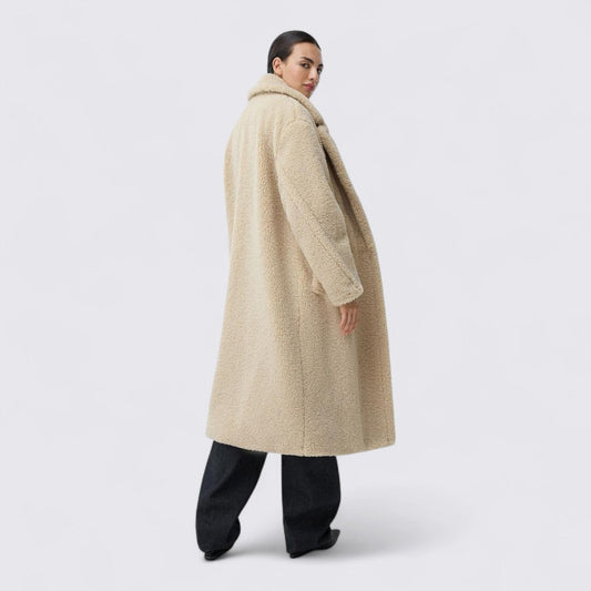 Dame Teddy Frakk - Lang Skåret - Klassisk Slå-krave