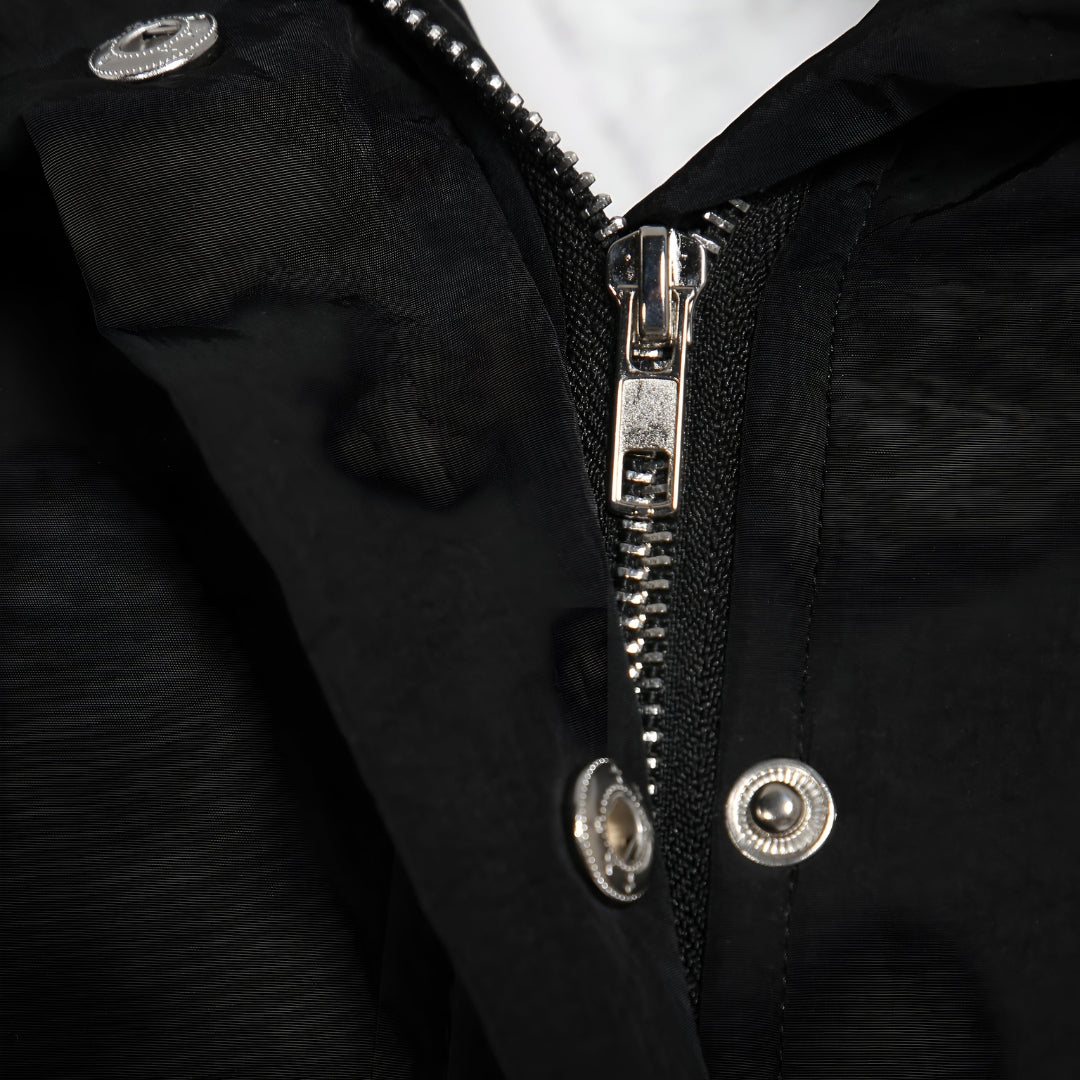 Dame vinterjakke med hætte - vinterjakke - varm foret