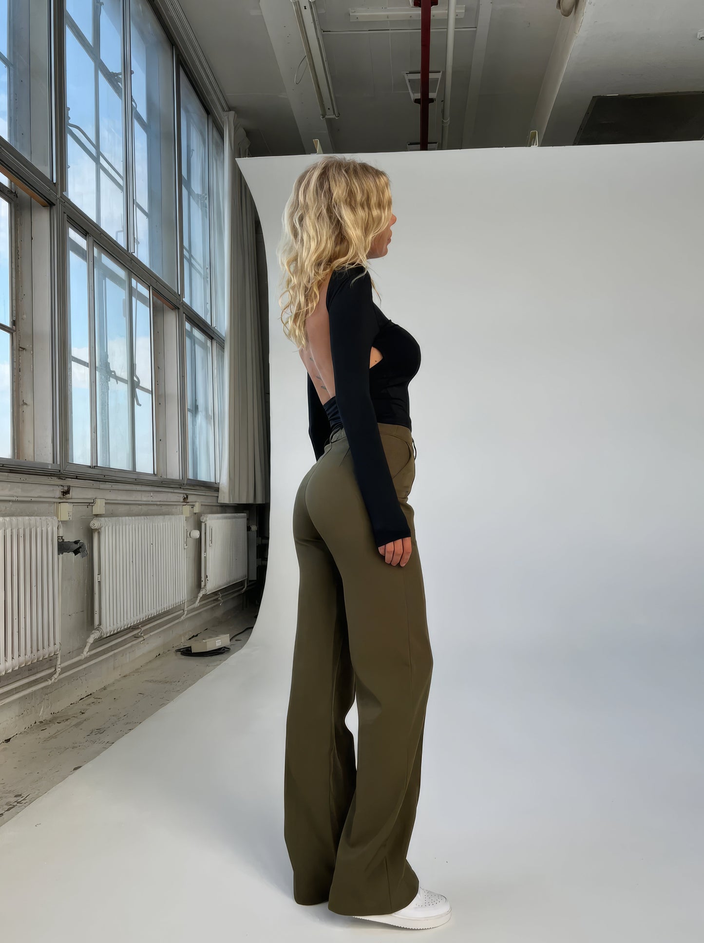 Elegant Byxa | Hög Midja & Raka Ben