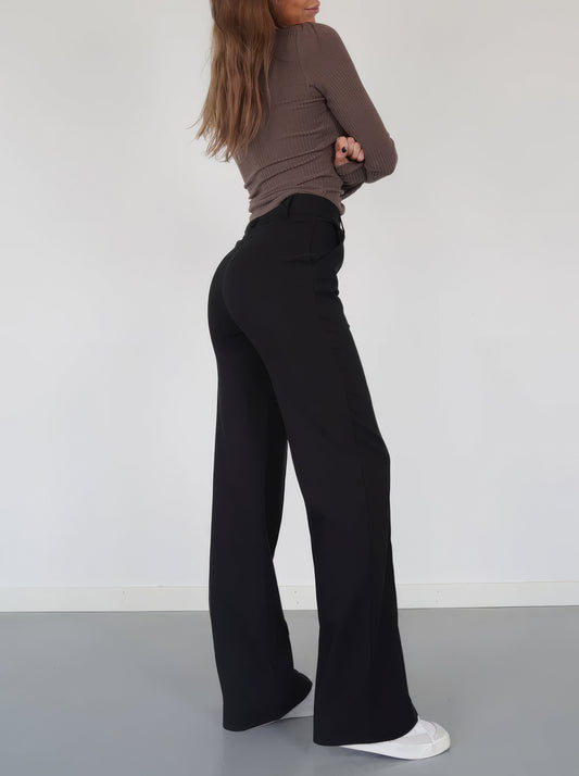 Elegant Byxa | Hög Midja & Raka Ben