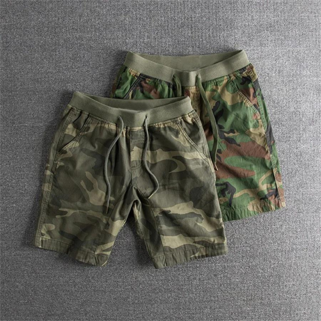Taktiska Camo-Shorts för Sommaräventyr