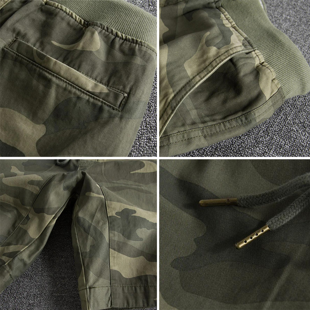Taktiska Camo-Shorts för Sommaräventyr