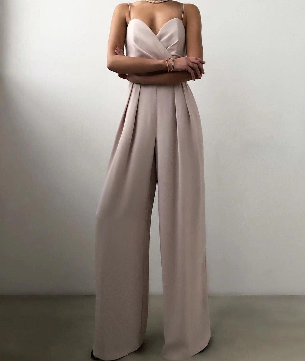 Luna | Eleganta och komfortabla byxdress med vida ben