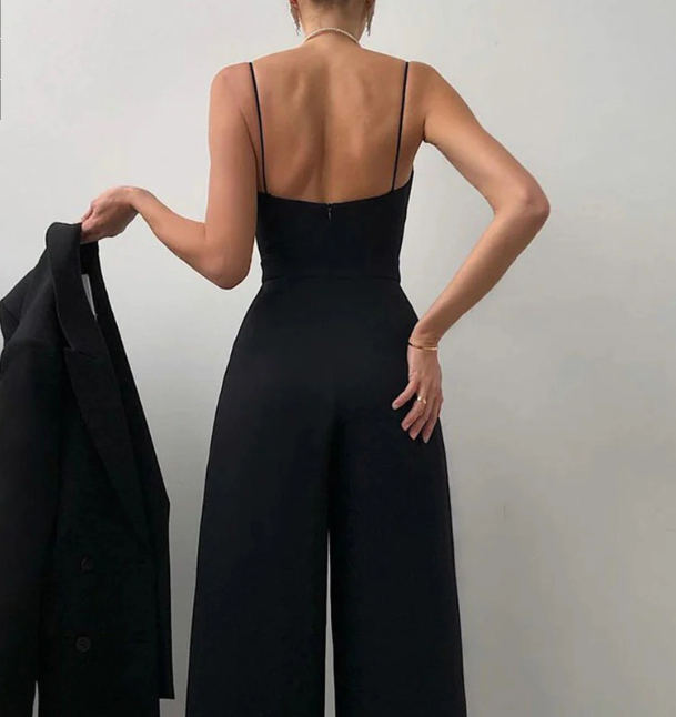 Luna | Eleganta och komfortabla byxdress med vida ben