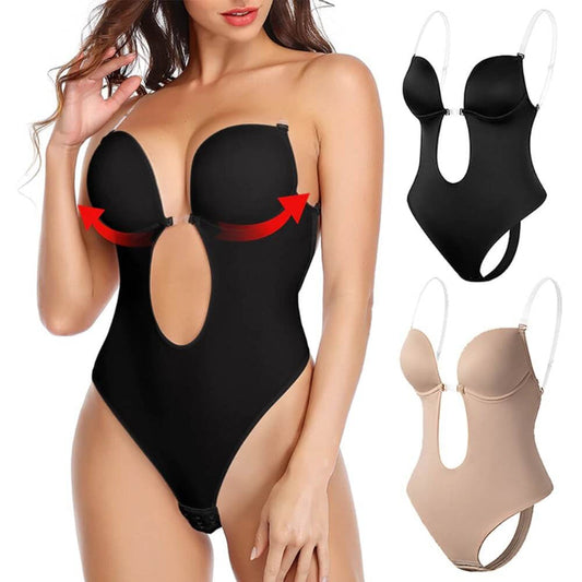 Elegant V-formad och rygglös body shaper - Livia