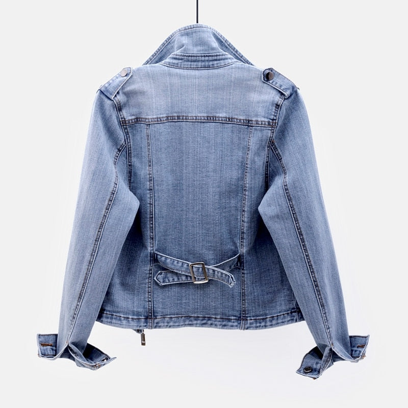 Elegant Denimjakke til Kvinder - En Uundgåelig Stykke
