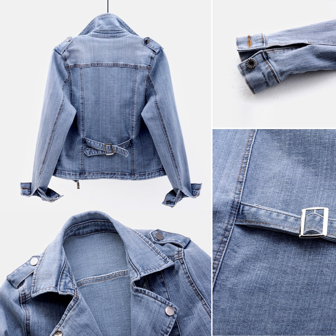 Elegant Denimjakke til Kvinder - En Uundgåelig Stykke