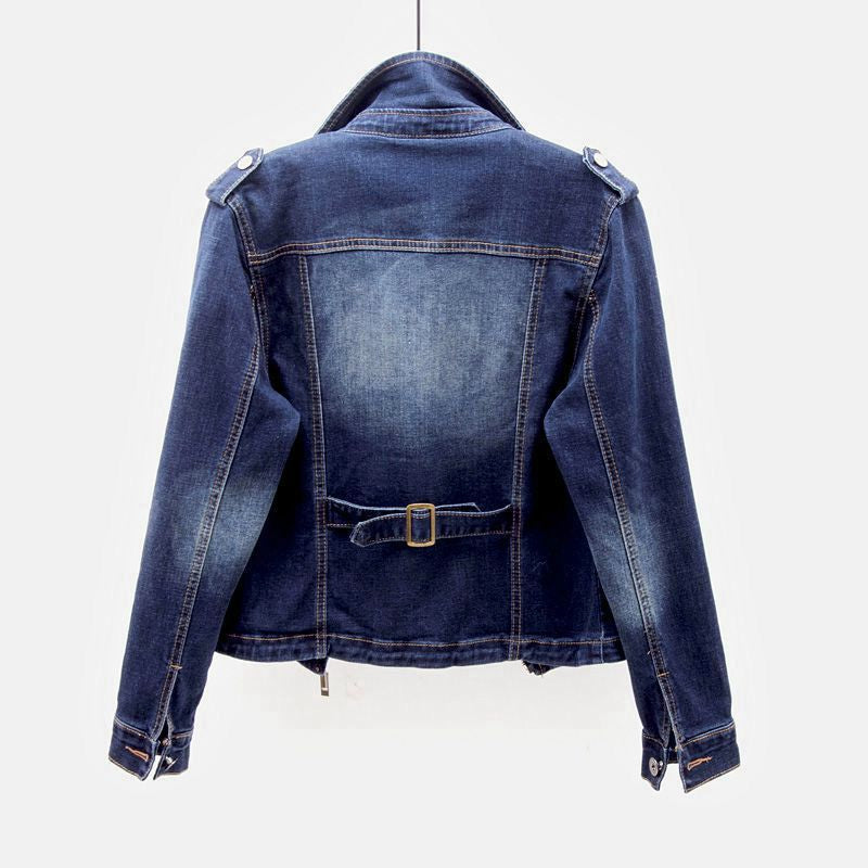 Elegant Denimjakke til Kvinder - En Uundgåelig Stykke