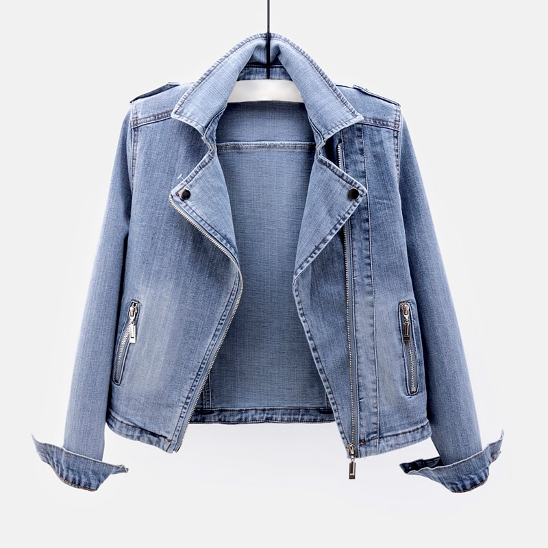 Elegant Denimjakke til Kvinder - En Uundgåelig Stykke