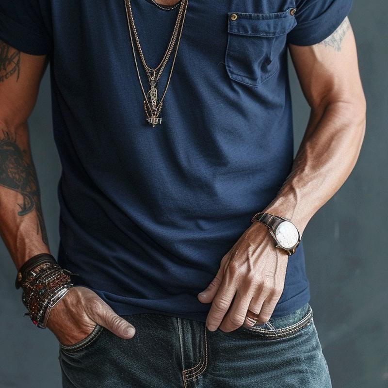 Liam - Herre T-Shirt til den Stilbevidste
