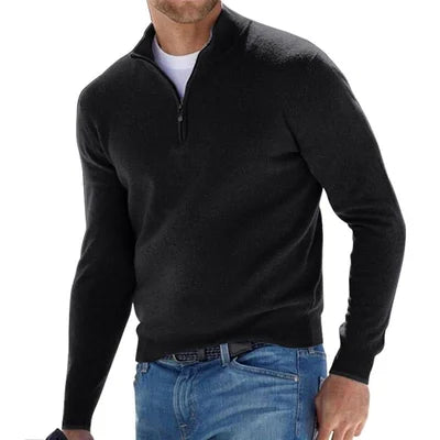 STILMESTER - Herre Sweater med Lynlås
