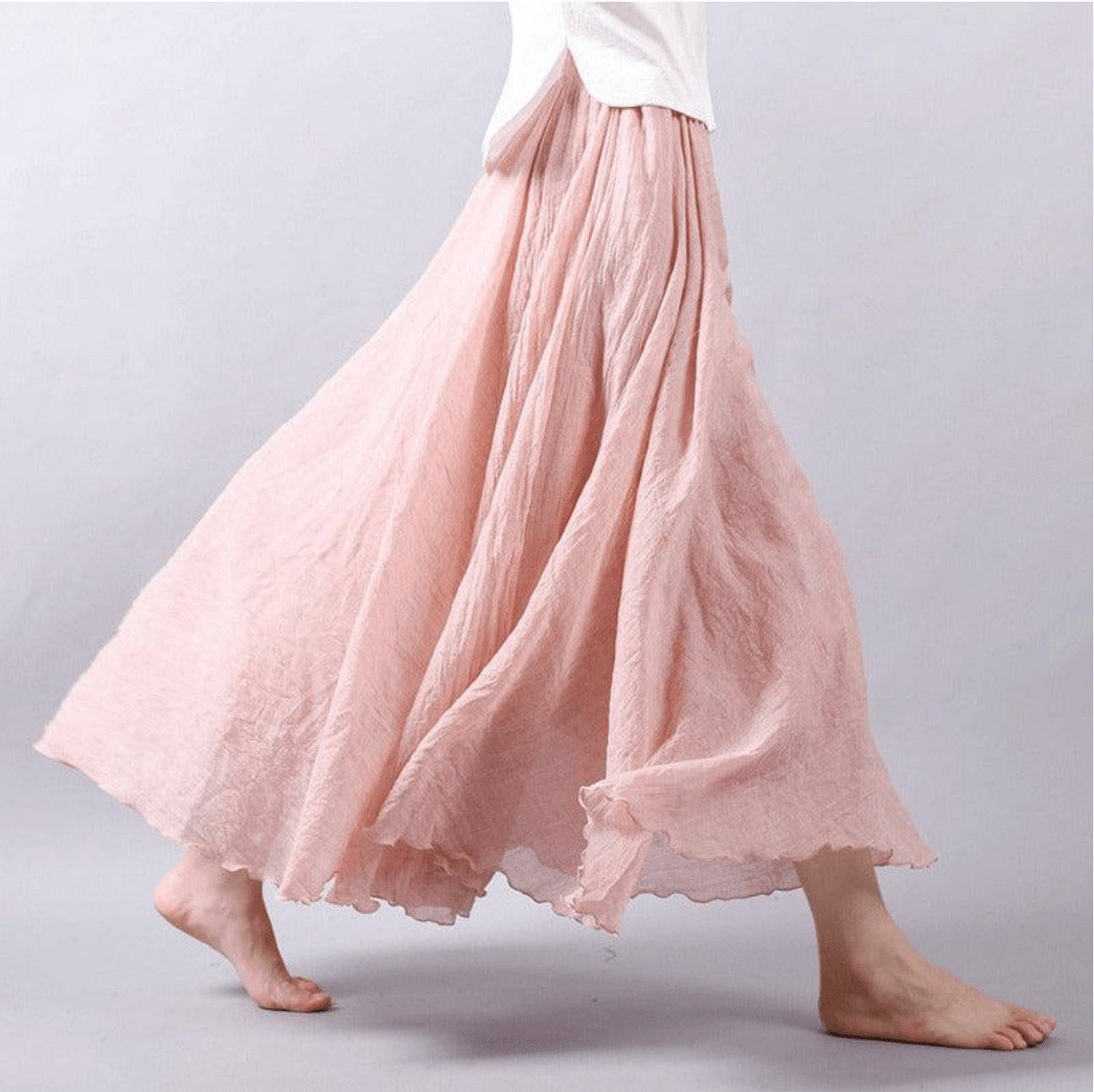 Forførende Boheme Maxi Nederdel - Lira