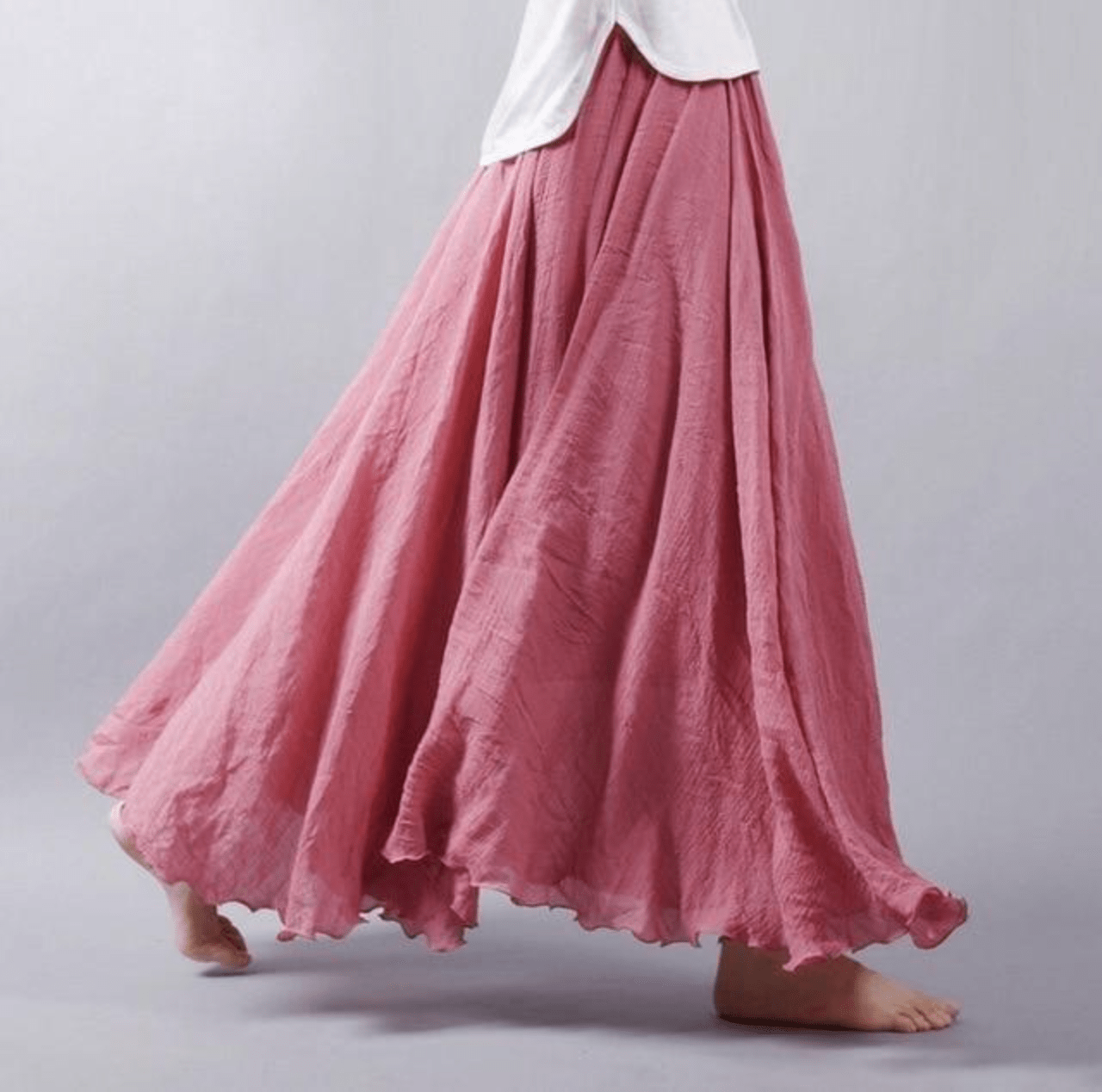 Forførende Boheme Maxi Nederdel - Lira