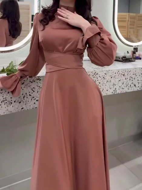 Sublim Maxi Kjole - Elara