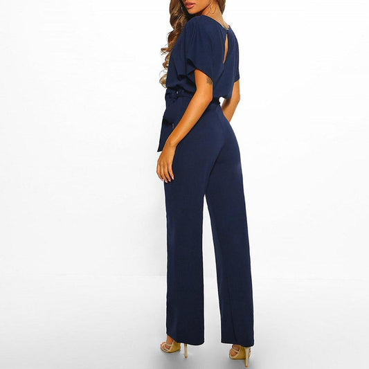 Dame Jumpsuit med Justerbar Talje for Komfort & Stil