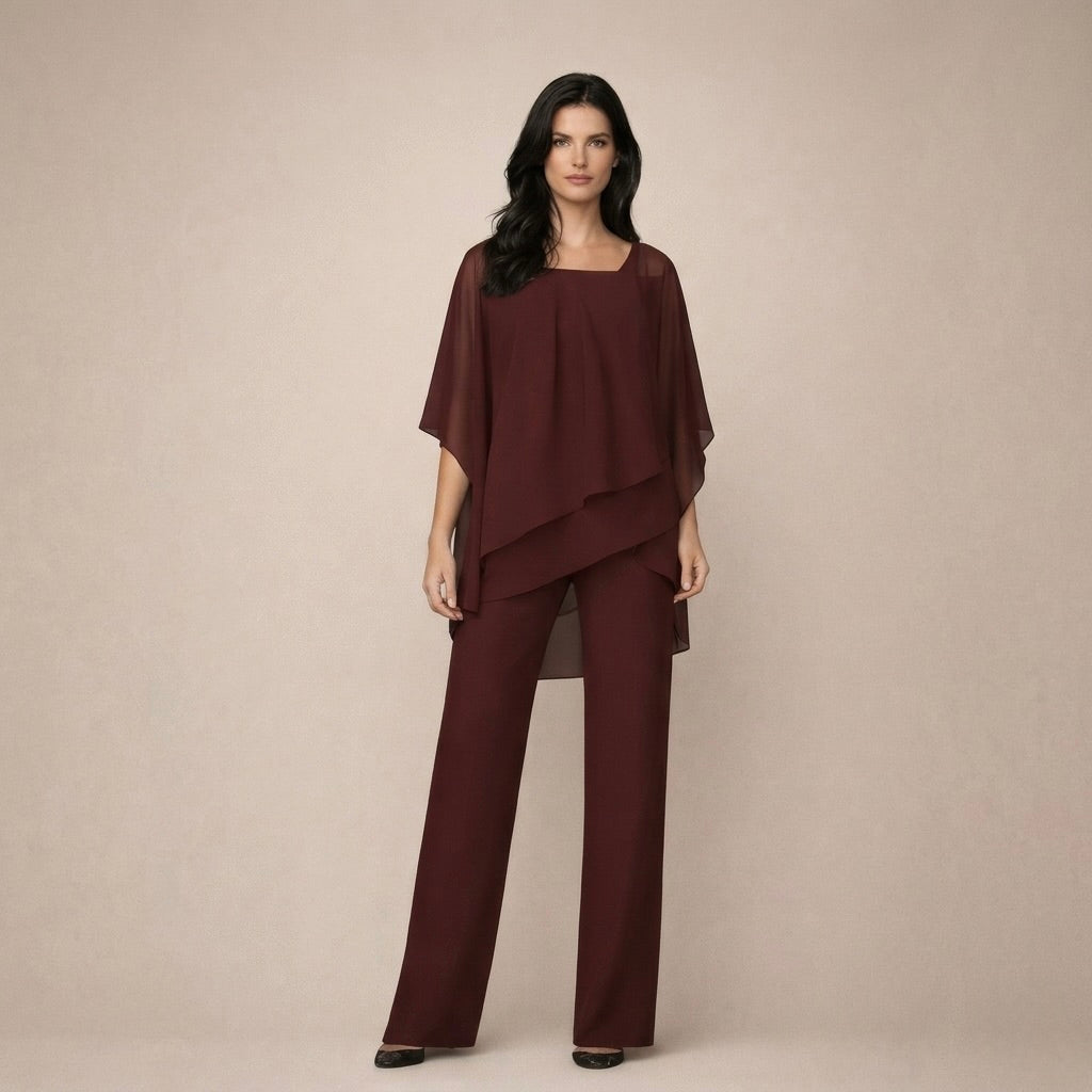 Luna | Chic och Avslappnat Off-Shoulder Sommarset