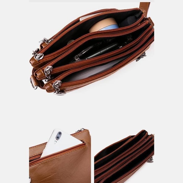 Luna - Stilfuld Crossbody Taske med God Plads