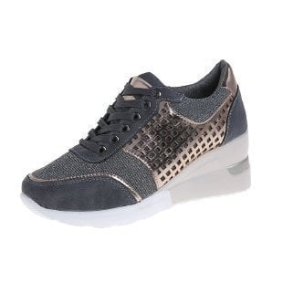 Stilfulde Wedge Sneakers med Platform til Kvinder - NovaElevate