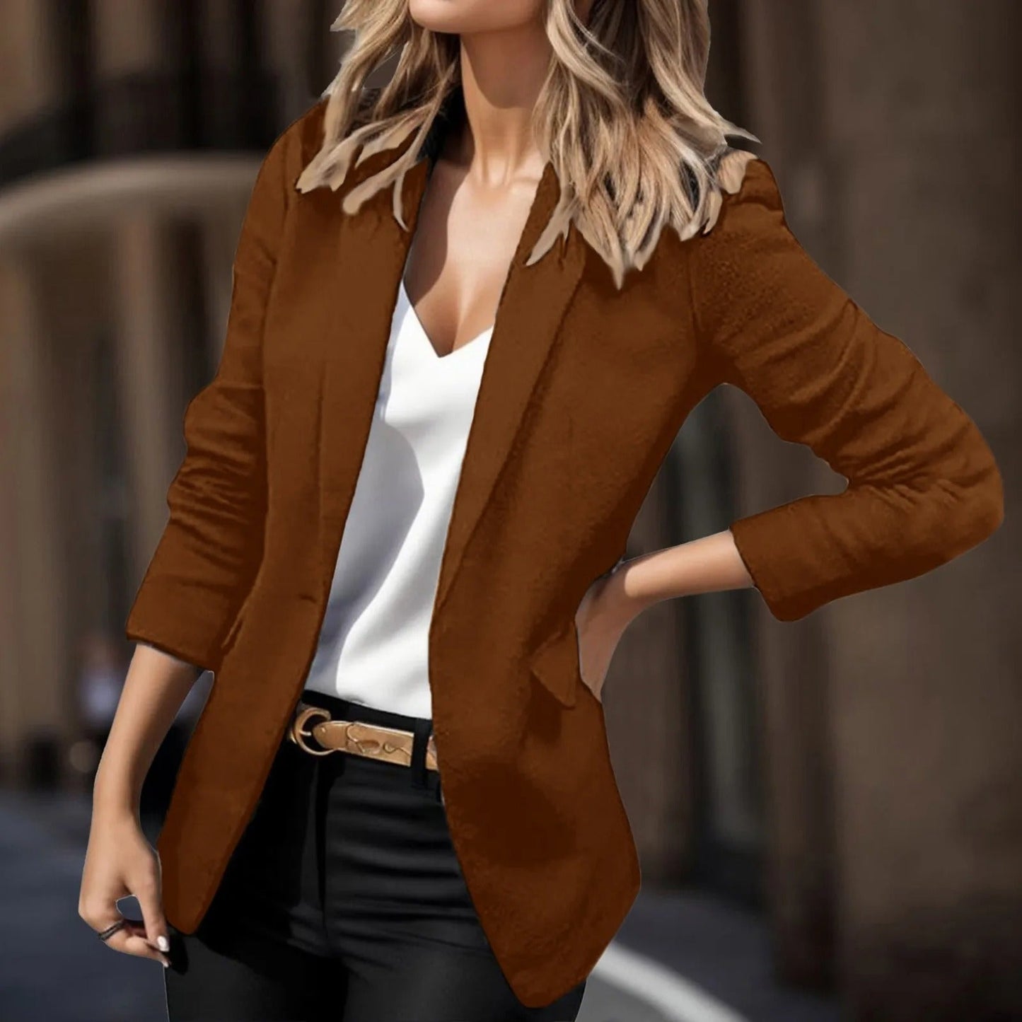 Astra – Chic Blazer med Nutidig Streetwear Inspiration