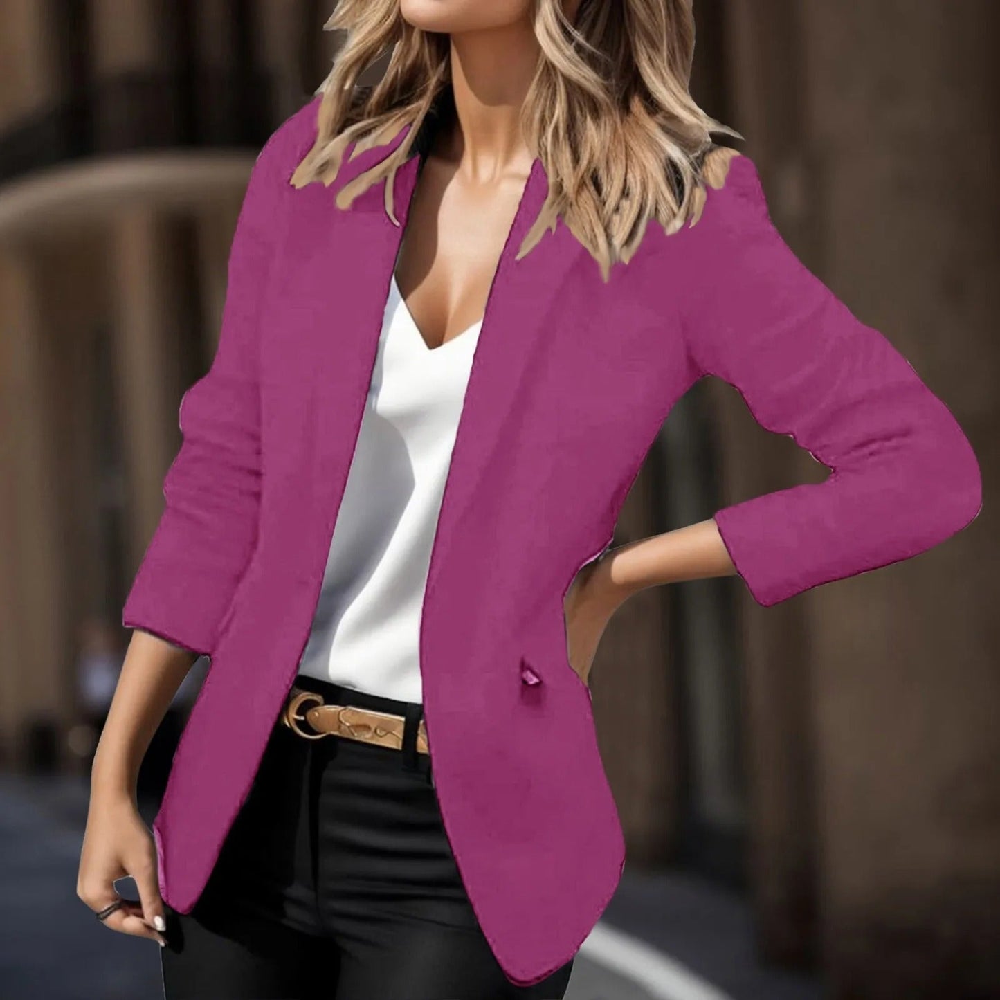 Astra – Chic Blazer med Nutidig Streetwear Inspiration