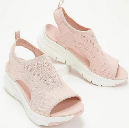 Luxuriösa Stötdämpande Sandaler för Damer