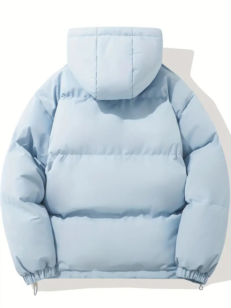 Dame Padded Coat med hætte – quiltet vinterjakke