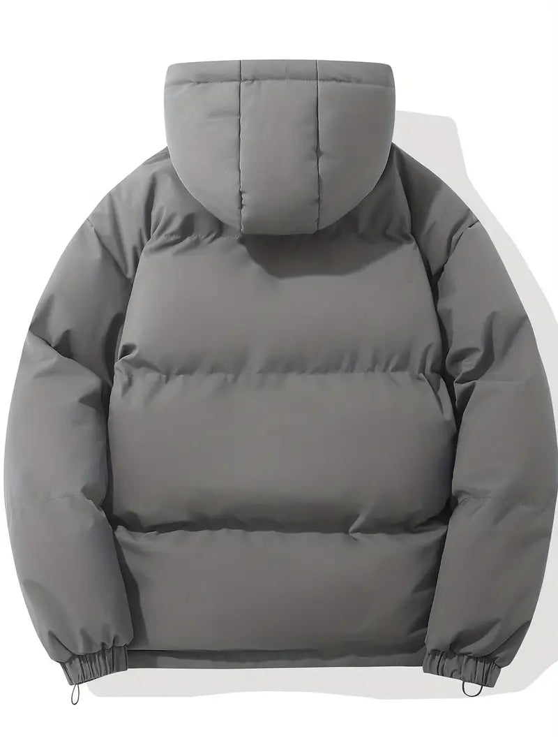 Dame Padded Coat med hætte – quiltet vinterjakke
