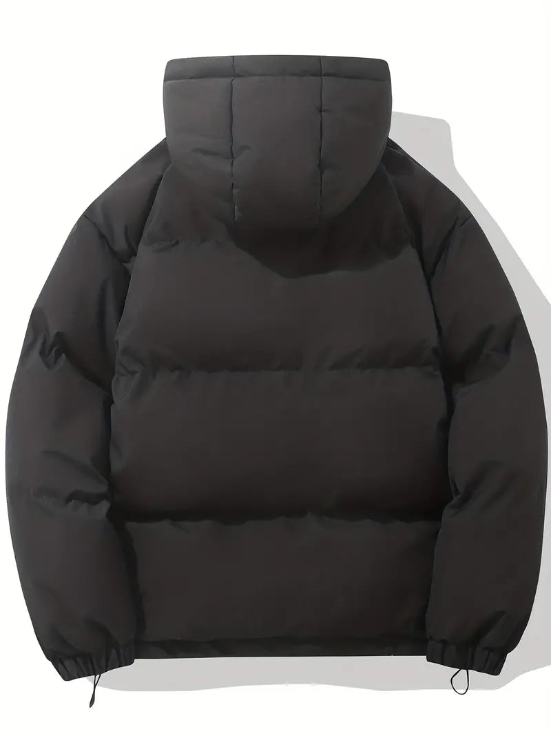 Dame Padded Coat med hætte – quiltet vinterjakke