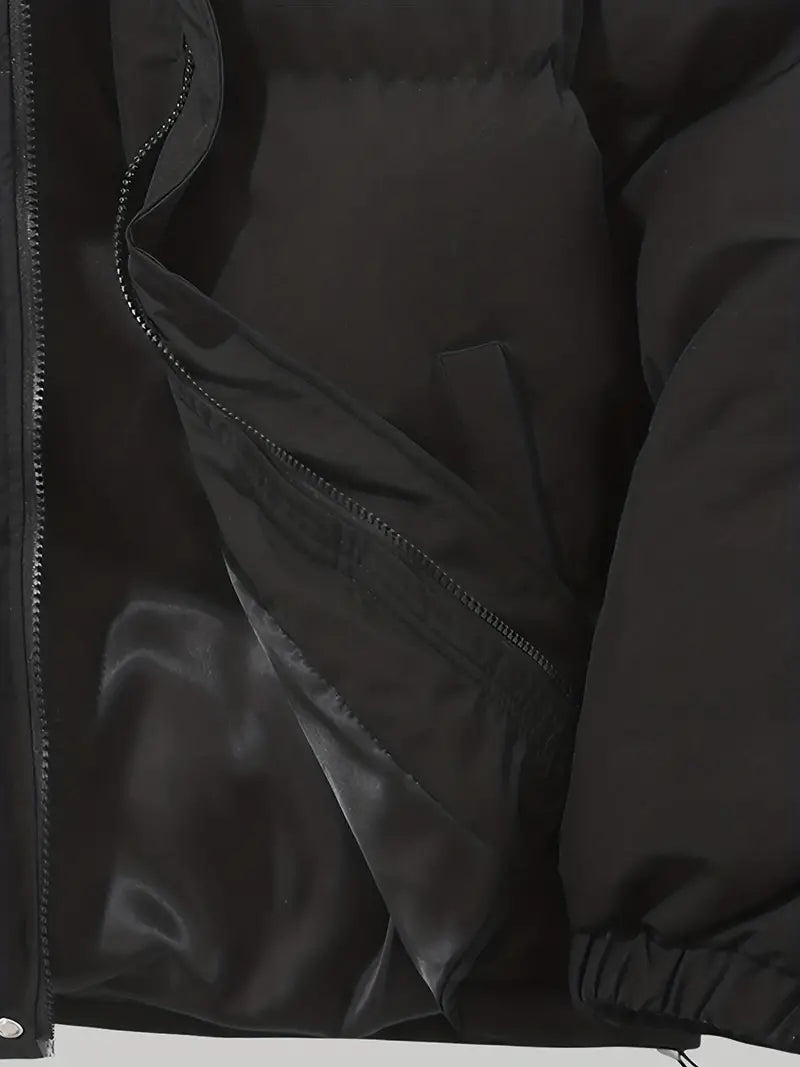 Dame Padded Coat med hætte – quiltet vinterjakke