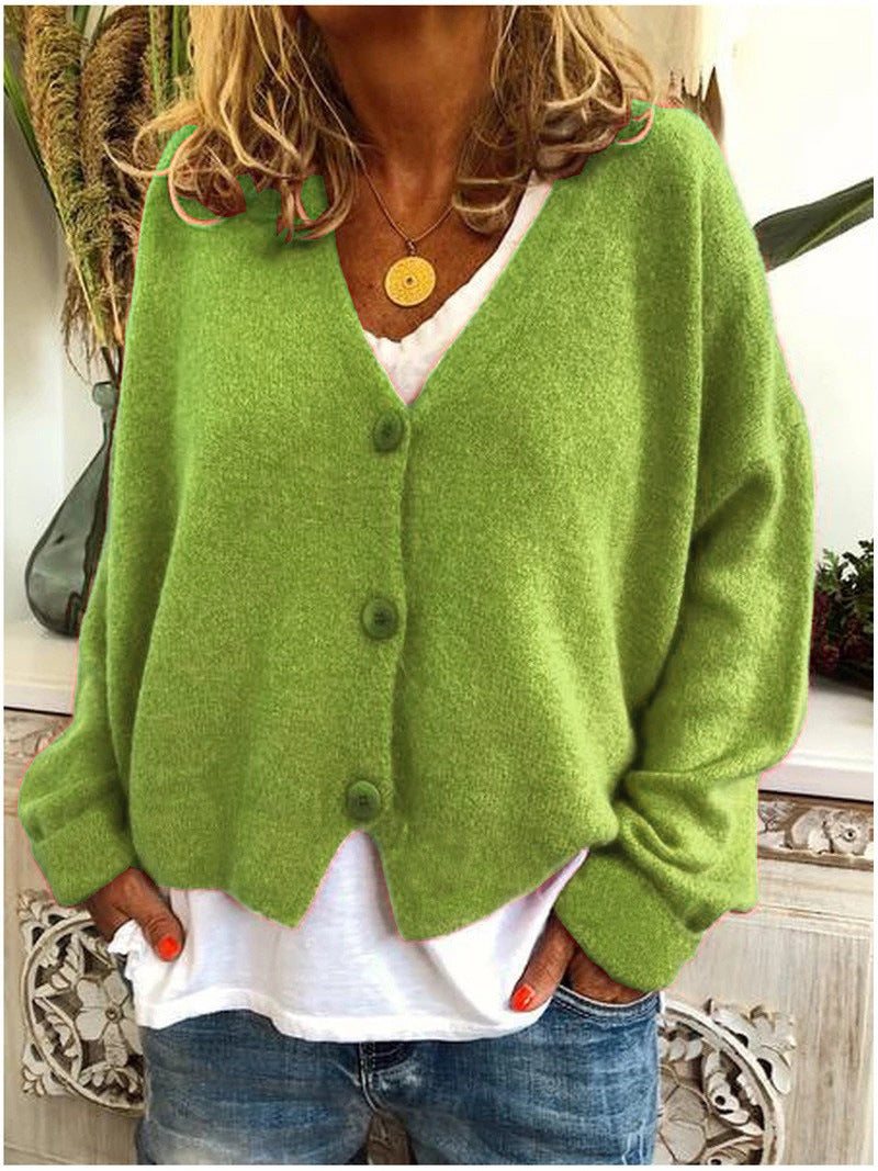 Sophie | Stilren Cardigan med Mjuk Lagskick