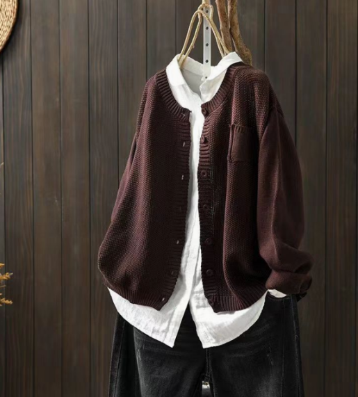 Mira | Chic Oversize Cardigan för Svala Dagar