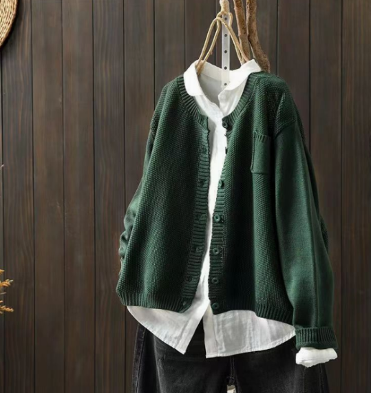 Mira | Chic Oversize Cardigan för Svala Dagar
