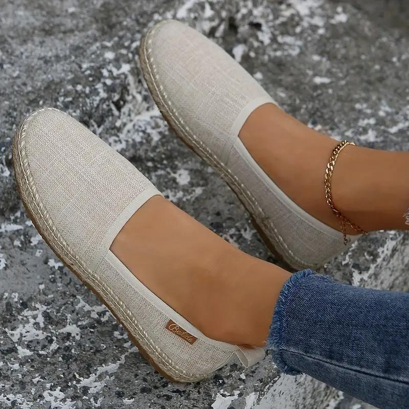 Sommarskor med Glans | Stilren Slip-On för Damer