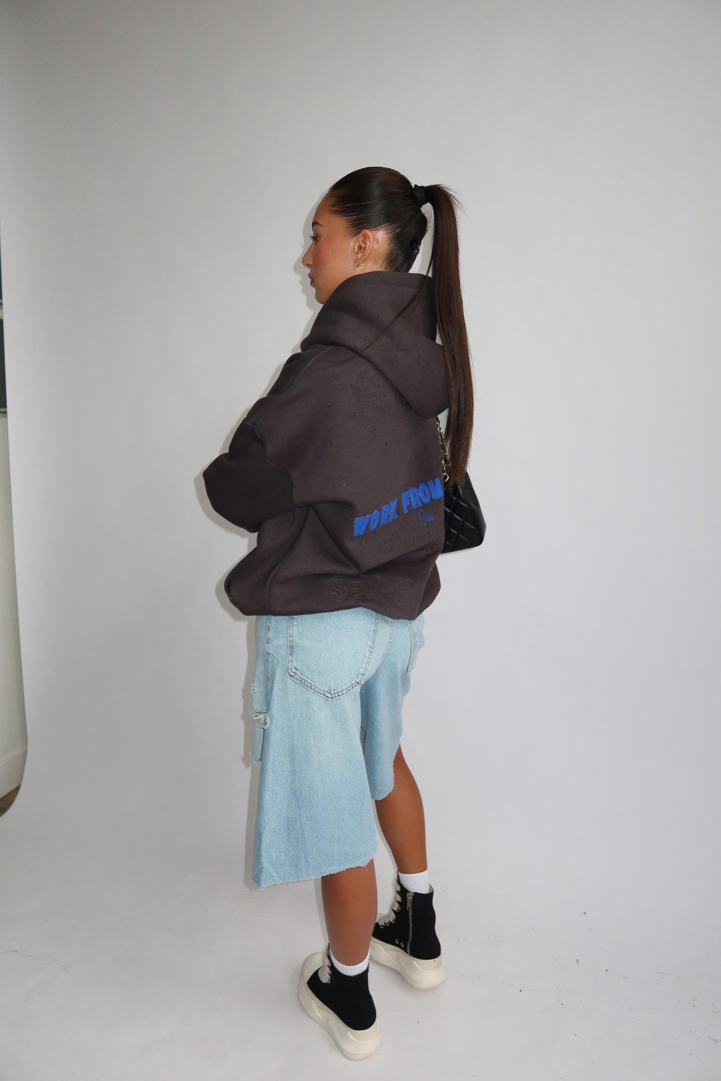Lyxig oversized hoodie med stilren design