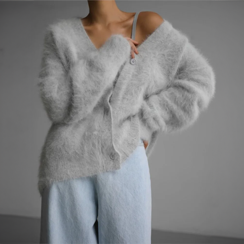 LuxeLayer | Elegant Cardigan för en Sofistikerad Look