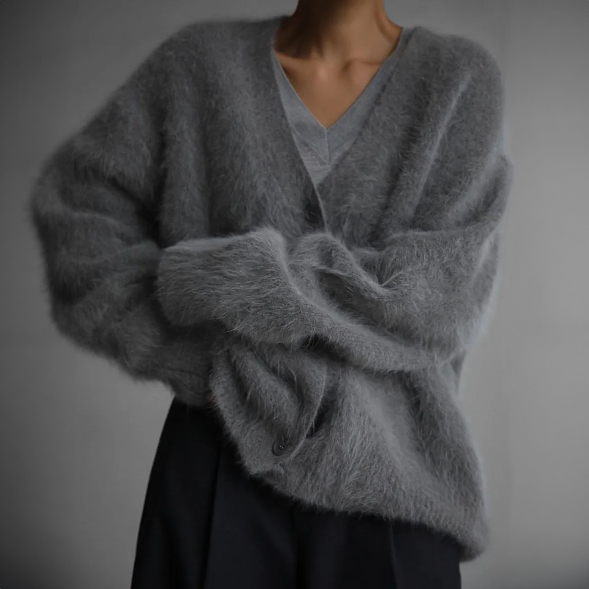 LuxeLayer | Elegant Cardigan för en Sofistikerad Look