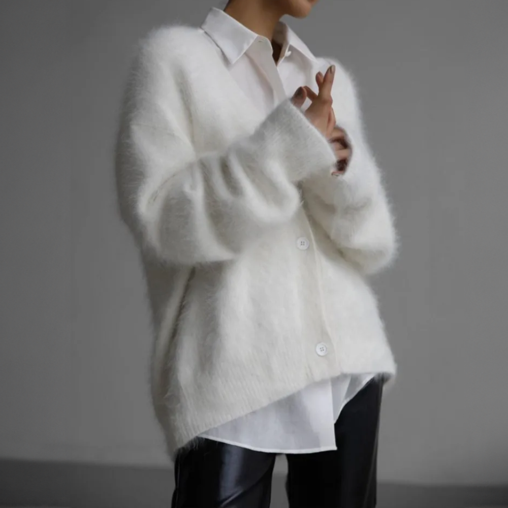 LuxeLayer | Elegant Cardigan för en Sofistikerad Look