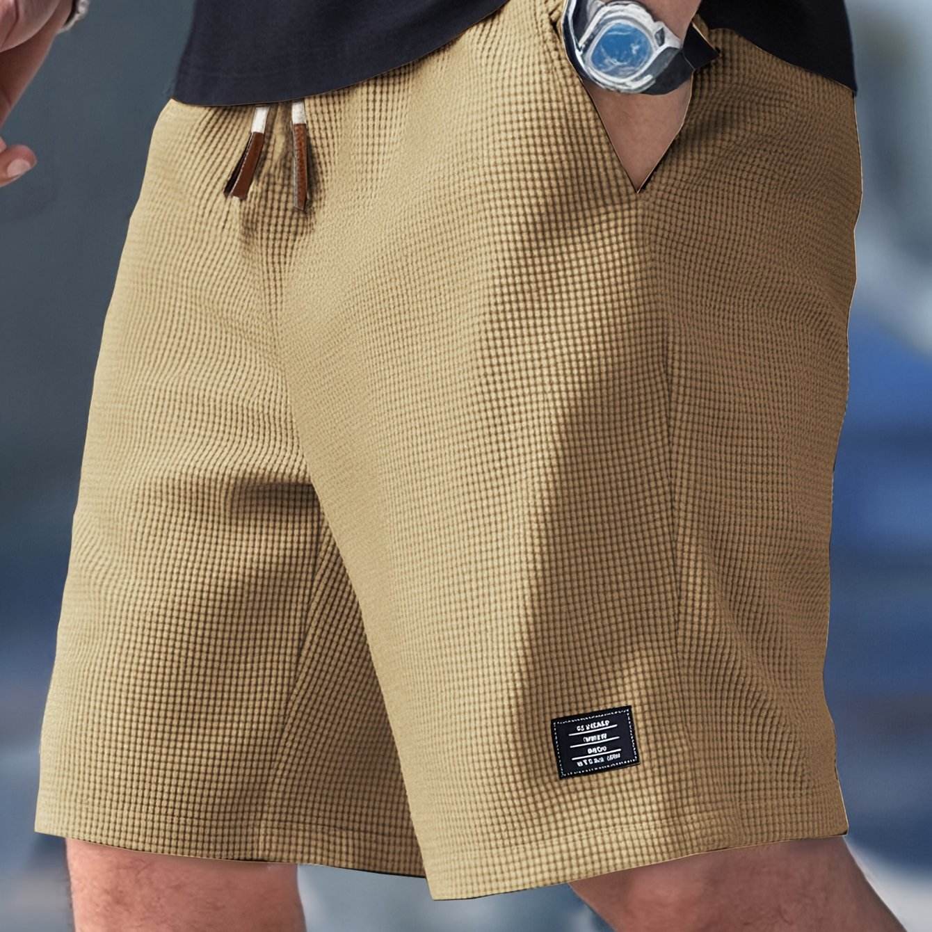 Herrshorts med Fickor och Dragsko – Logan Modell