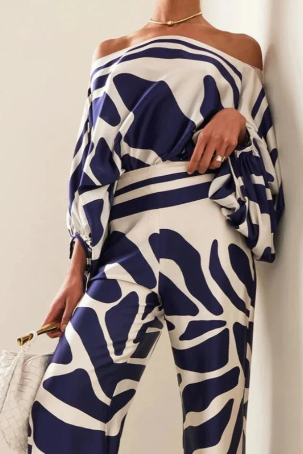 Luxe Casual Ensemble til Stilfulde Anledninger