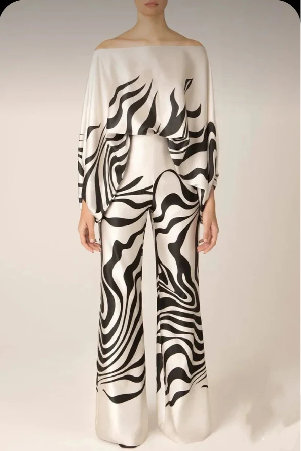 Luxe Casual Ensemble til Stilfulde Anledninger