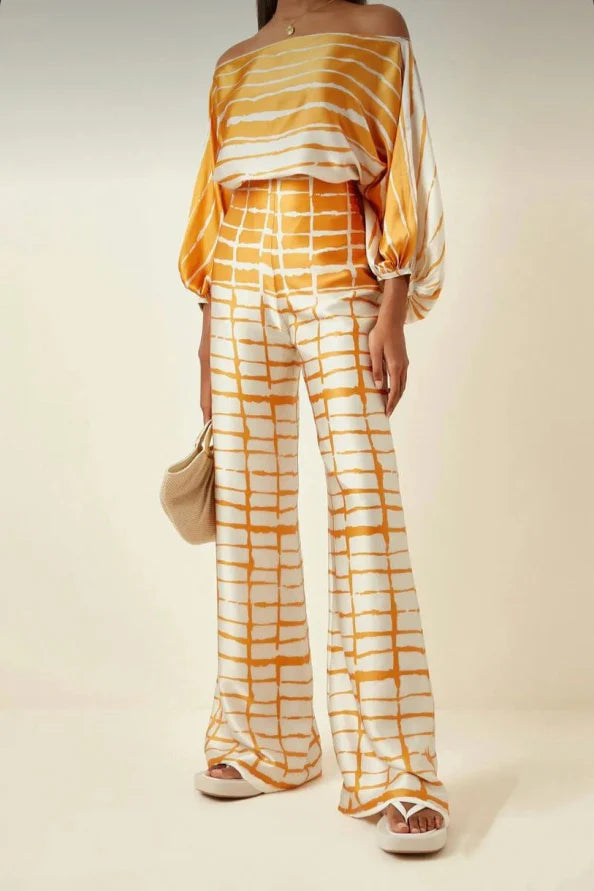 Luxe Casual Ensemble til Stilfulde Anledninger