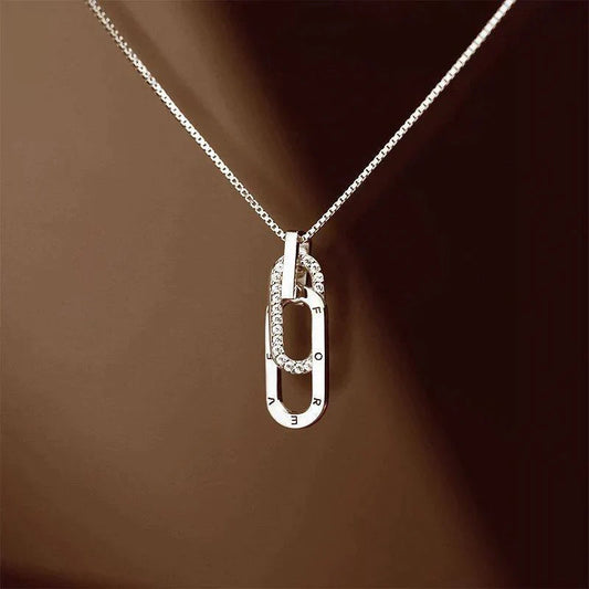 Eternity | Elegant Dubbelring-Halsband