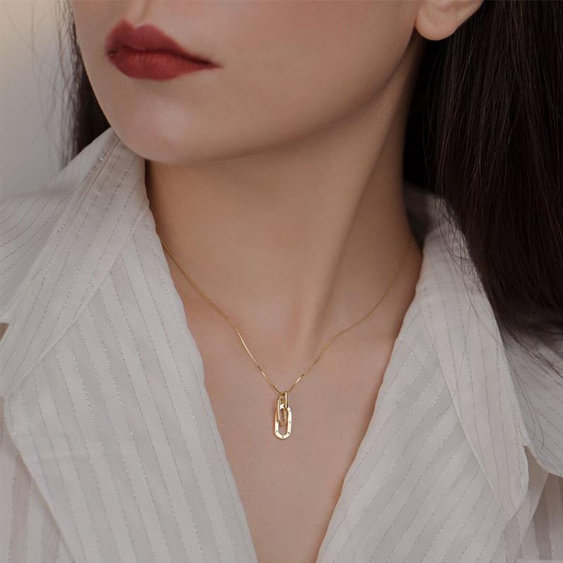 Eternity | Elegant Dubbelring-Halsband