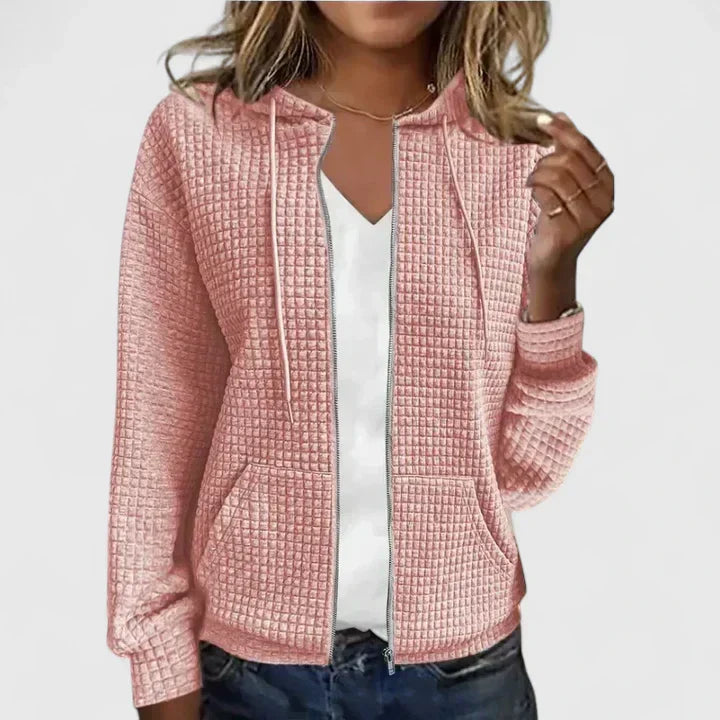 LuxeLoom | Stilren och mjuk cardigan med elegant drapering
