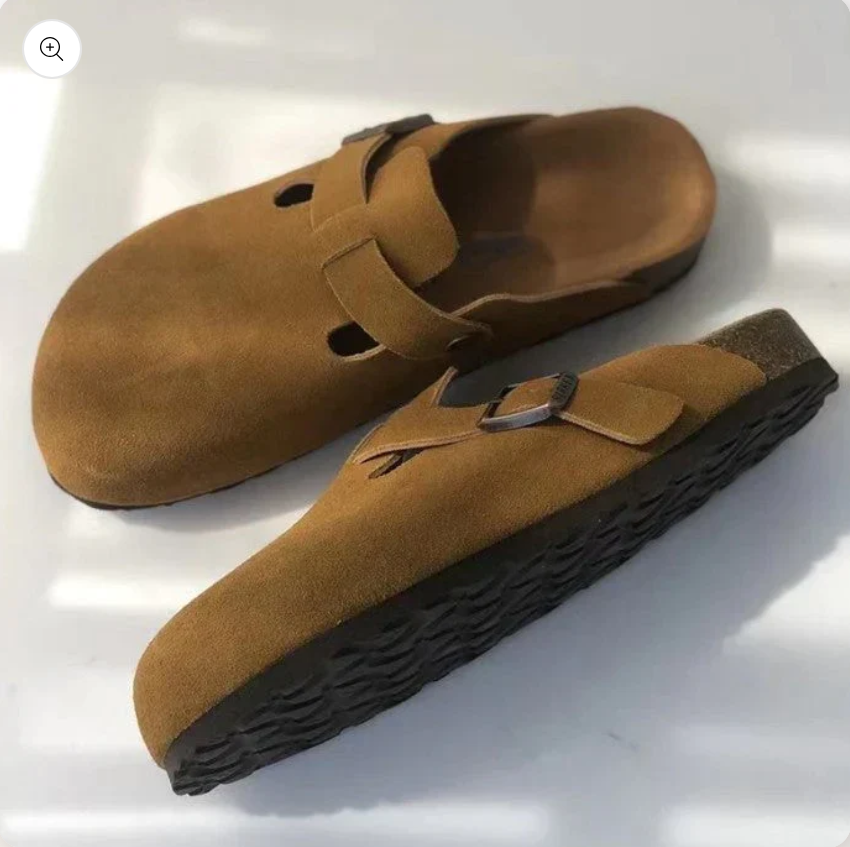 Sofia | Eleganta Läder Sandaler för Stil och Komfort