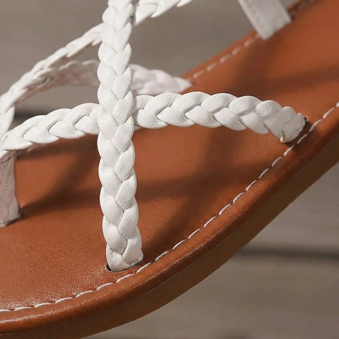 Kraftfulla Flätade Sandaler för Kvinnor | Elegant och Bekväm Passform
