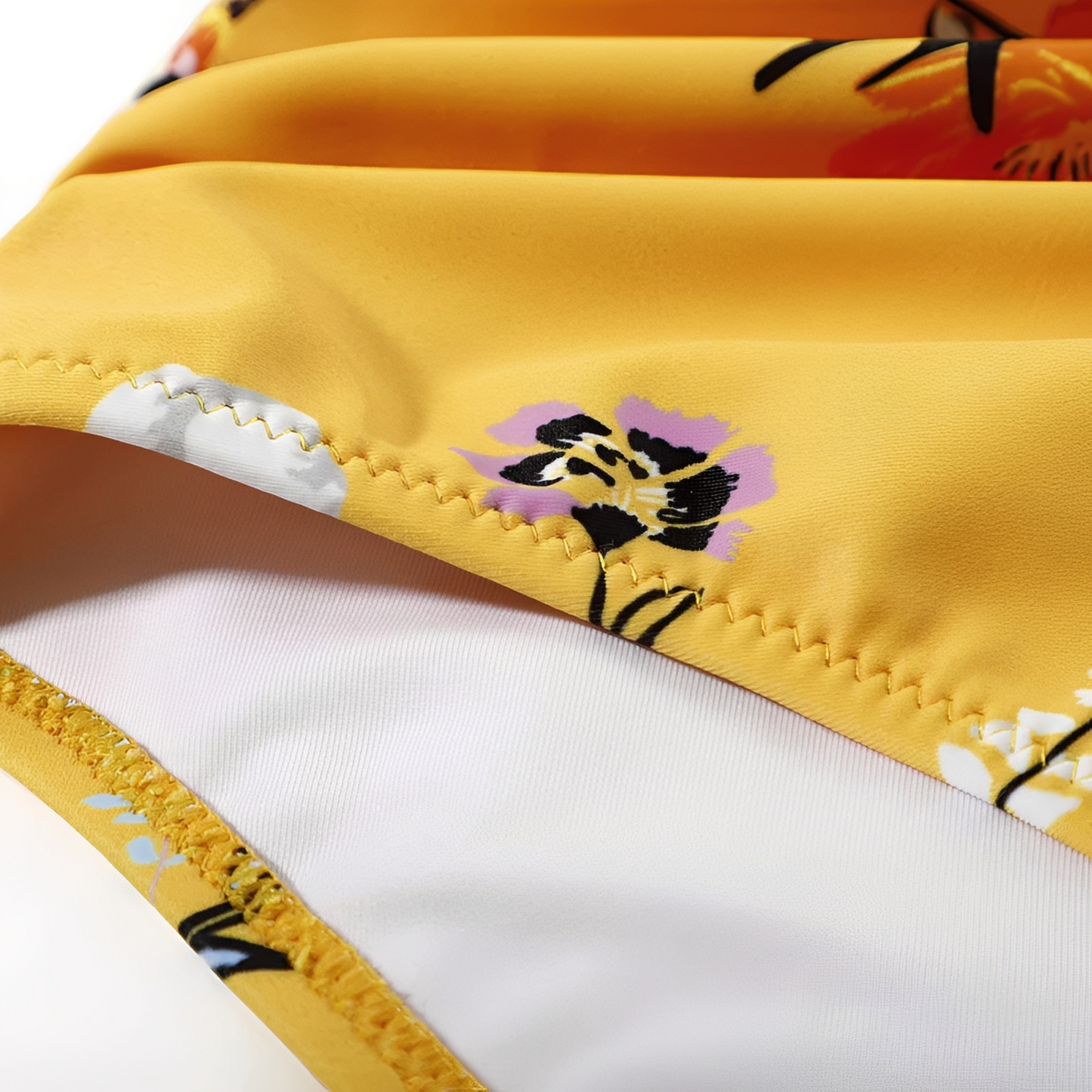 Soleil - Trendig Bikiniset med Hög Midja