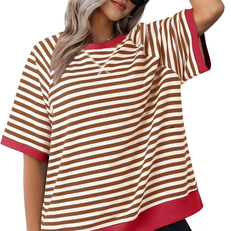 Retroinspirerad T-Shirt för Damer – Oversized Stil