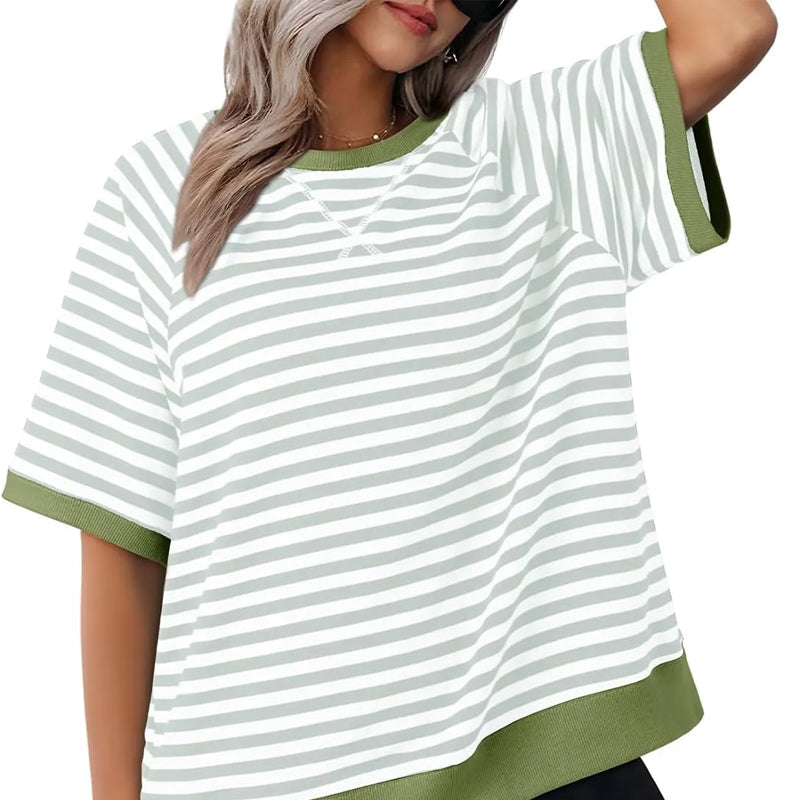 Retroinspirerad T-Shirt för Damer – Oversized Stil