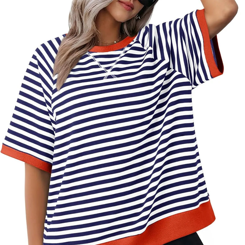 Retroinspirerad T-Shirt för Damer – Oversized Stil